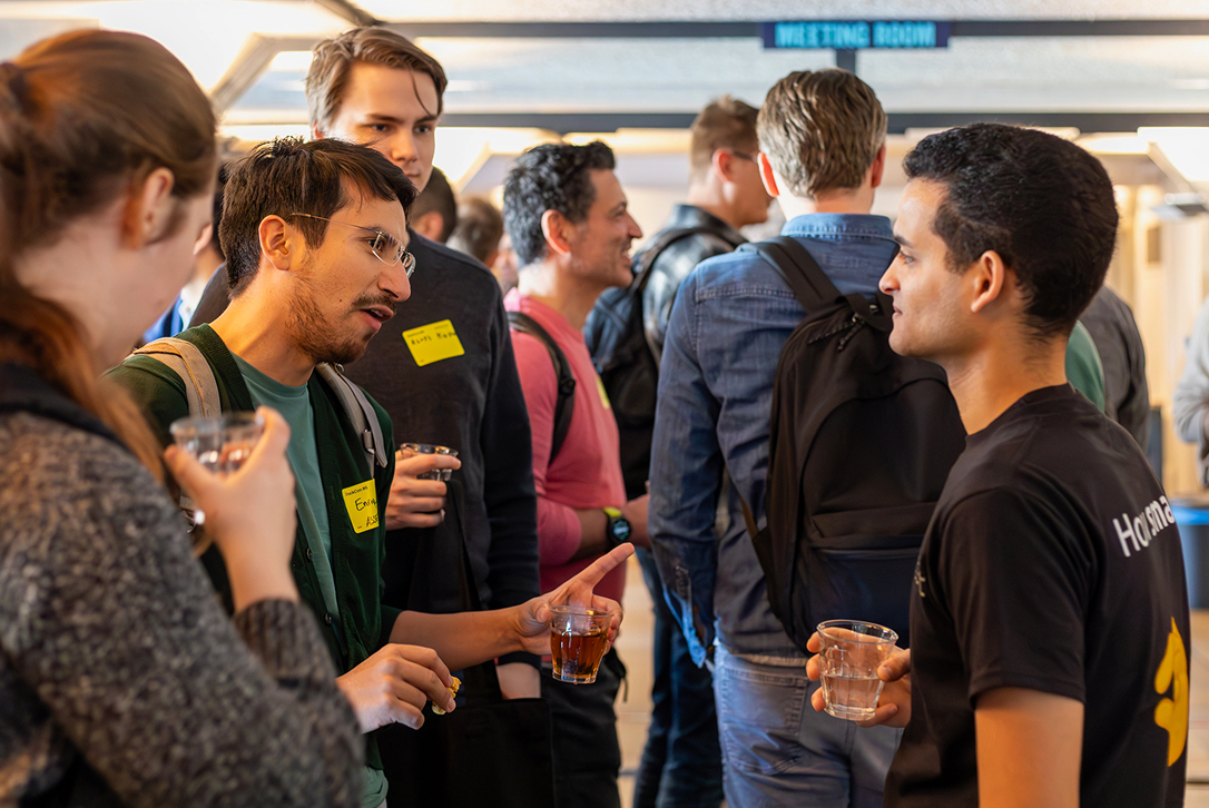 Borrel at the end of DuckCon 6, January 31, 2025